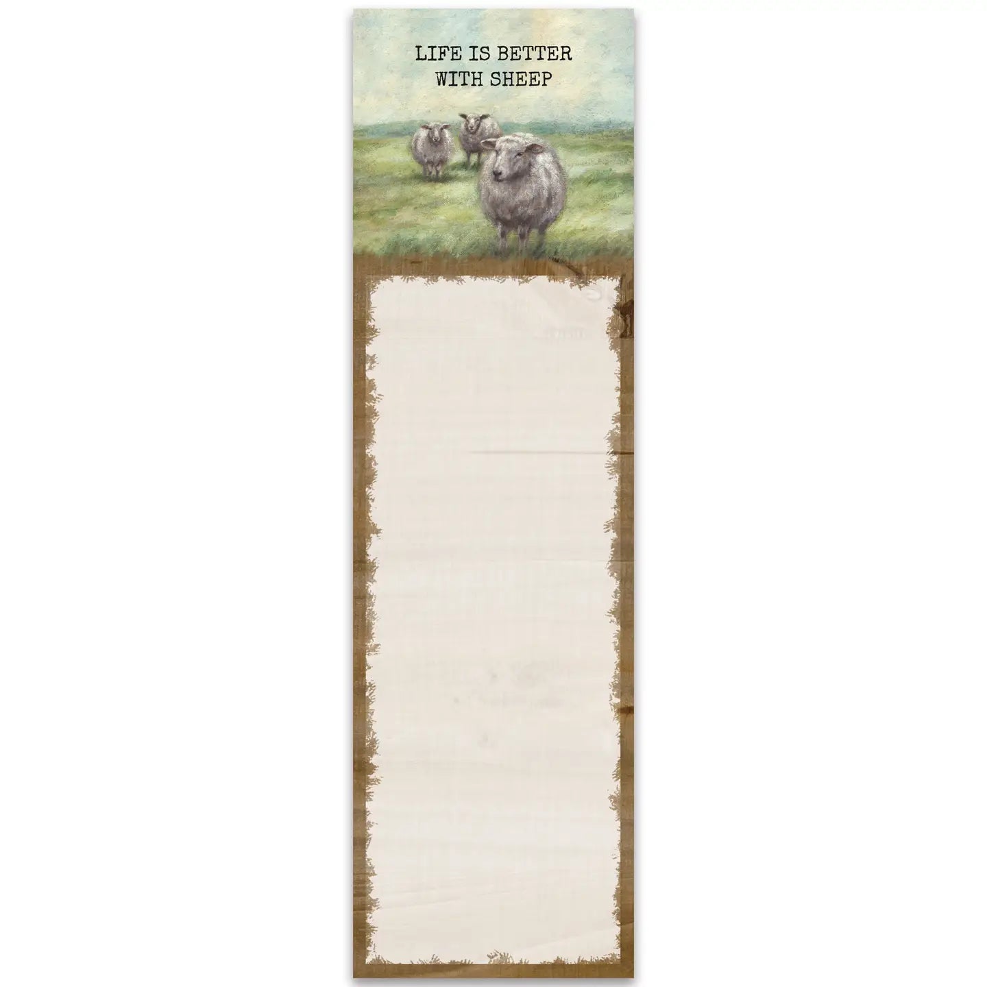 Better with Sheep List Pad