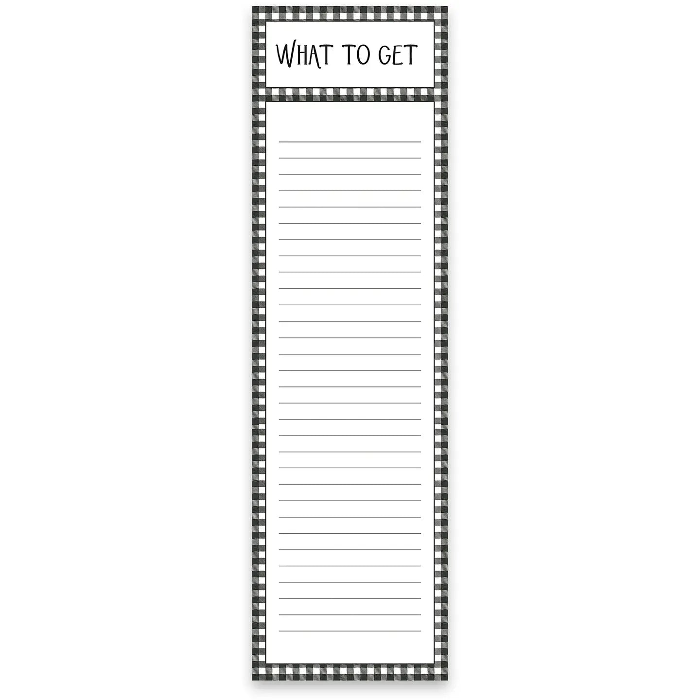 What to Get List Pad