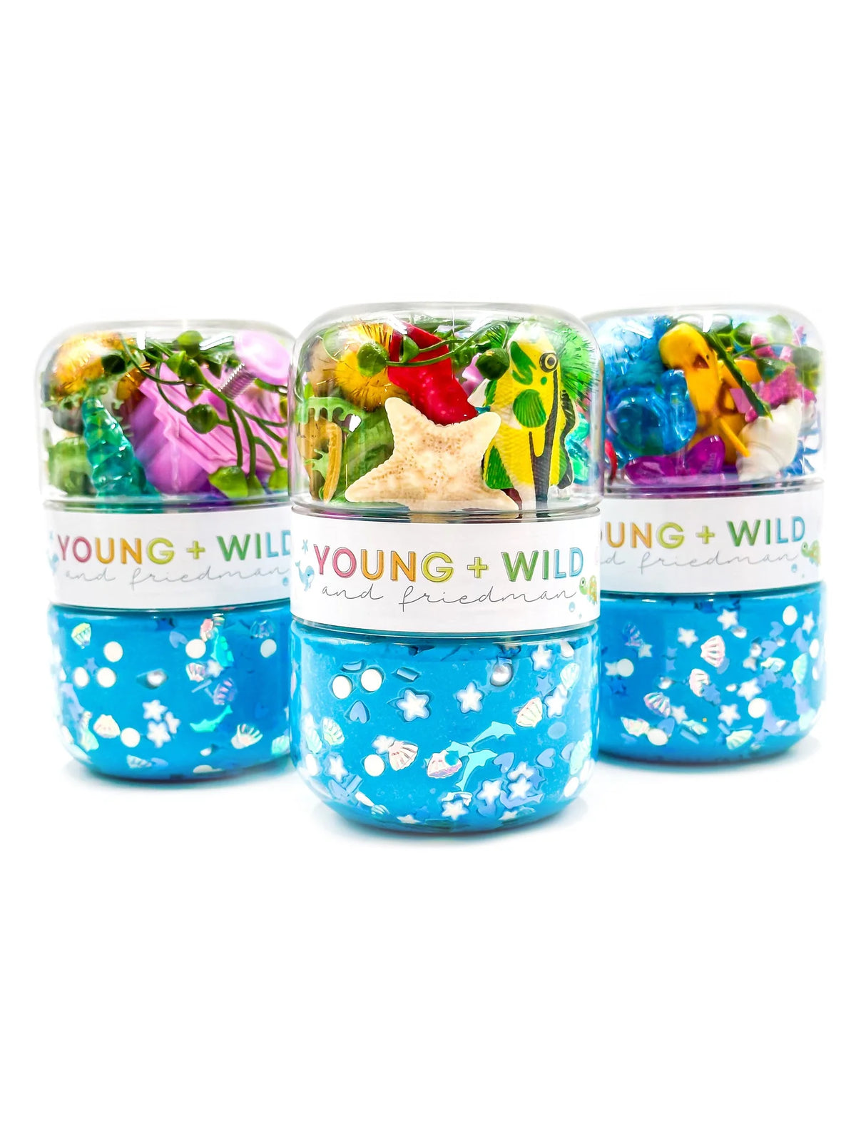 Grab &amp; Go Dough Jar - Ocean