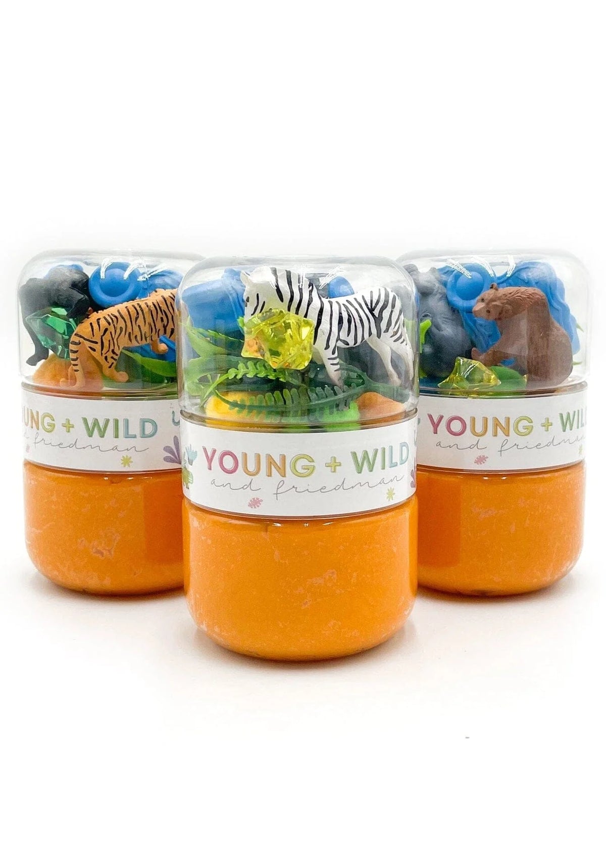 Grab &amp; Go Dough Jar - Zoo