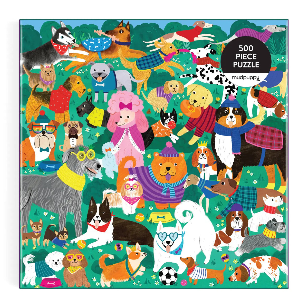 Doggone Days 500 Piece Puzzle