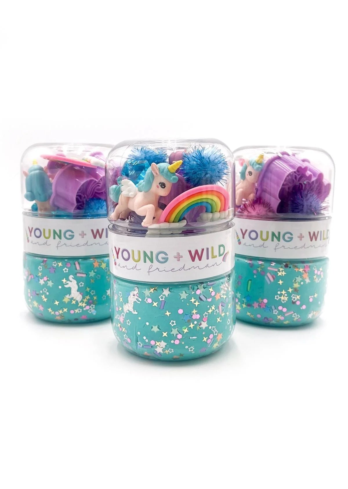 Grab &amp; Go Dough Jar -Unicorn