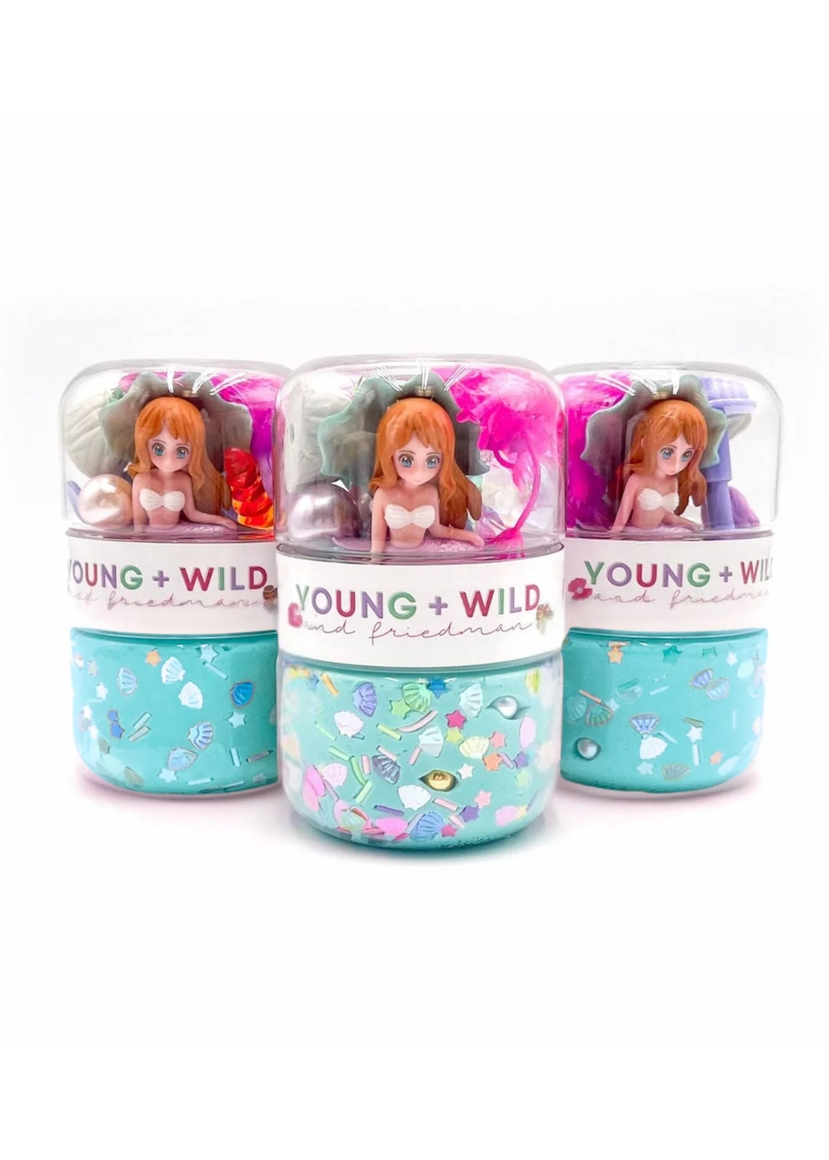 Grab &amp; Go Dough Jar - Mermaid