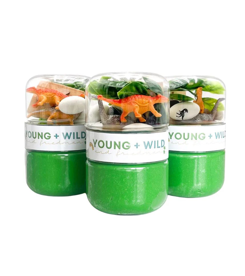 Grab &amp; Go Dough Jar - Dinosaur