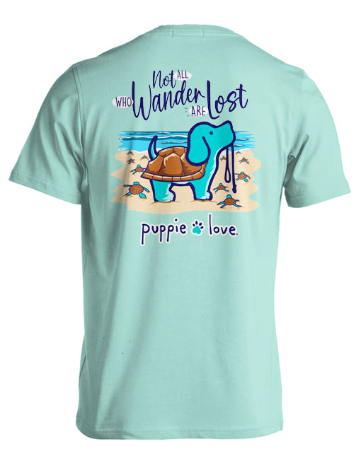 Puppie Love Wander Lost Turtle Pup Tee