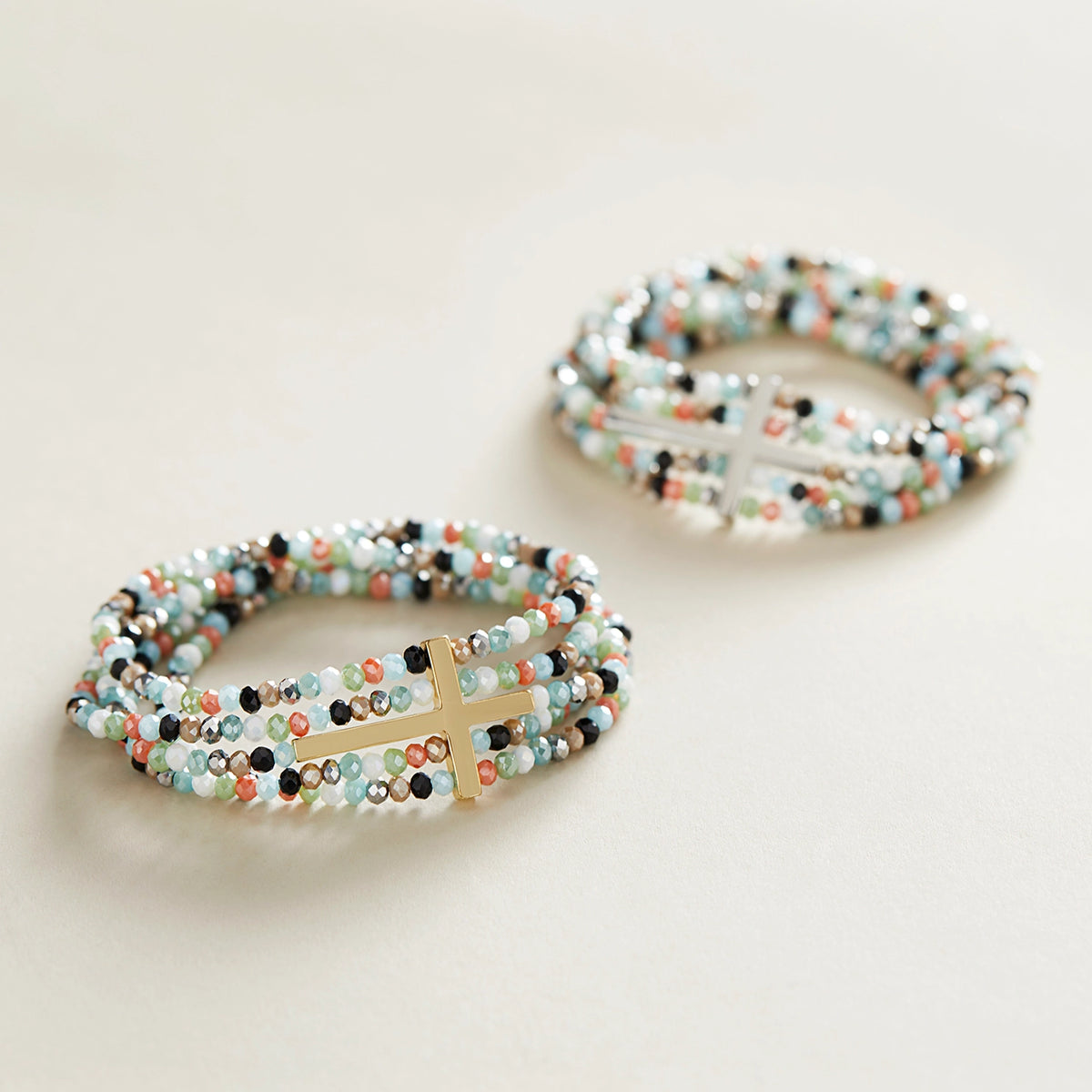 Beatitudes Cross Bracelet - 2 Styles