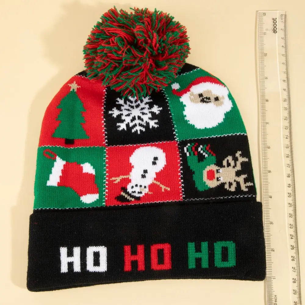 Ho Ho Ho Pom Beanie