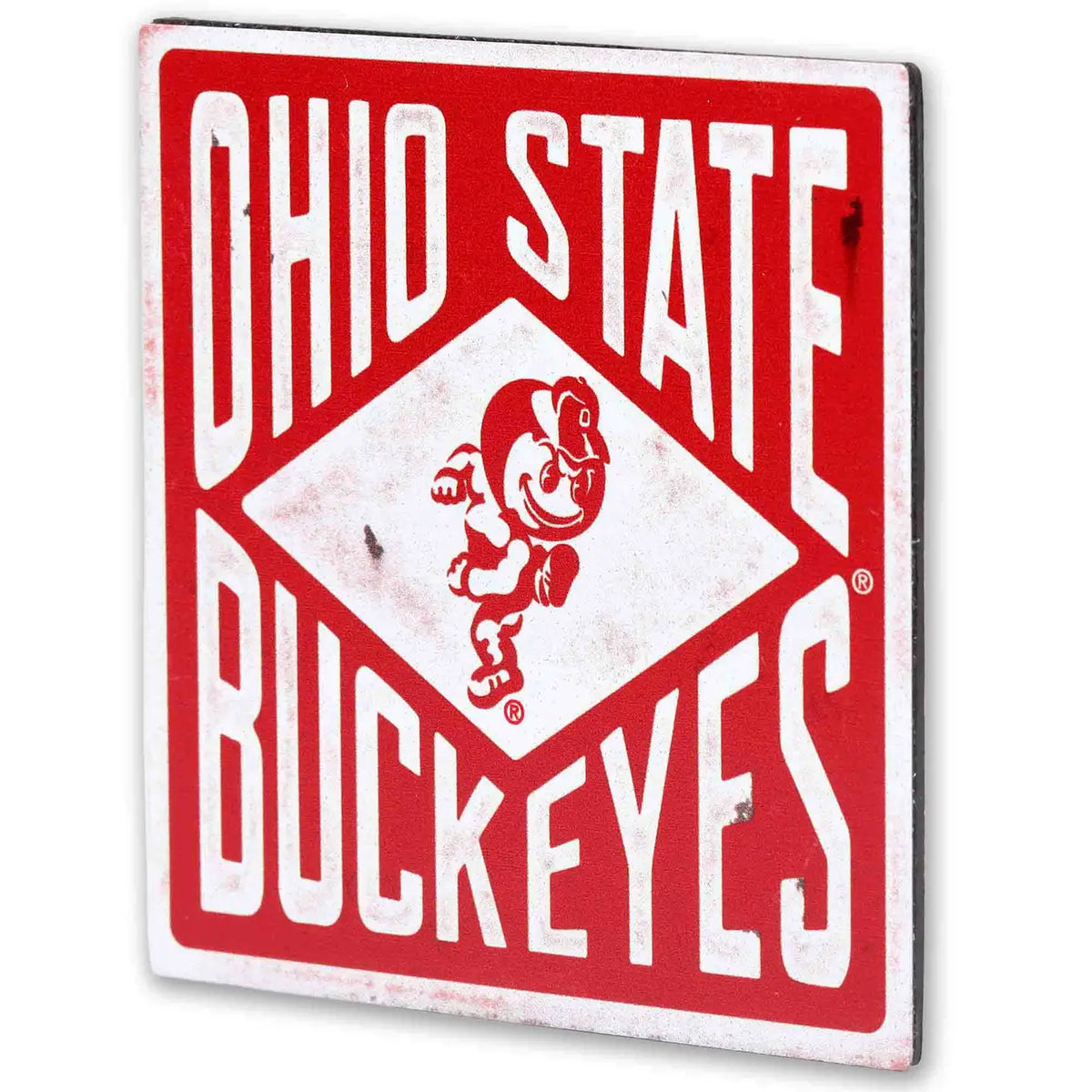 Ohio State Buckeyes Vintage Metal Magnet