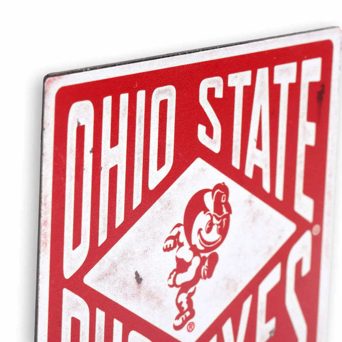 Ohio State Buckeyes Vintage Metal Magnet