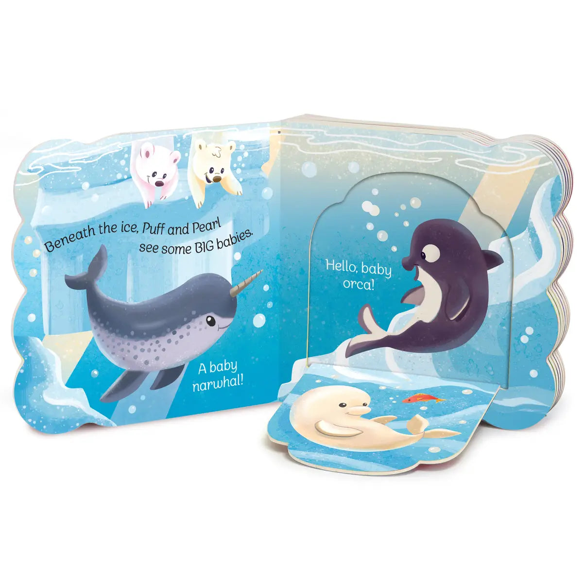Babies in the Snow Lift A Flap Board Book