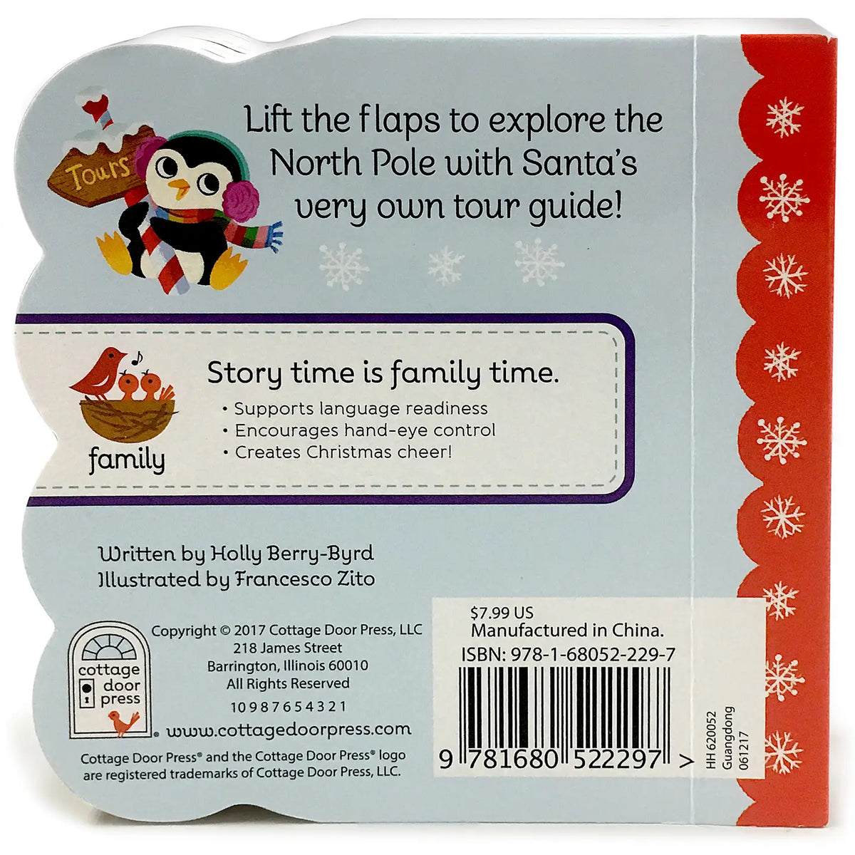 Santa’s Workshop Lift A Flap Board Book