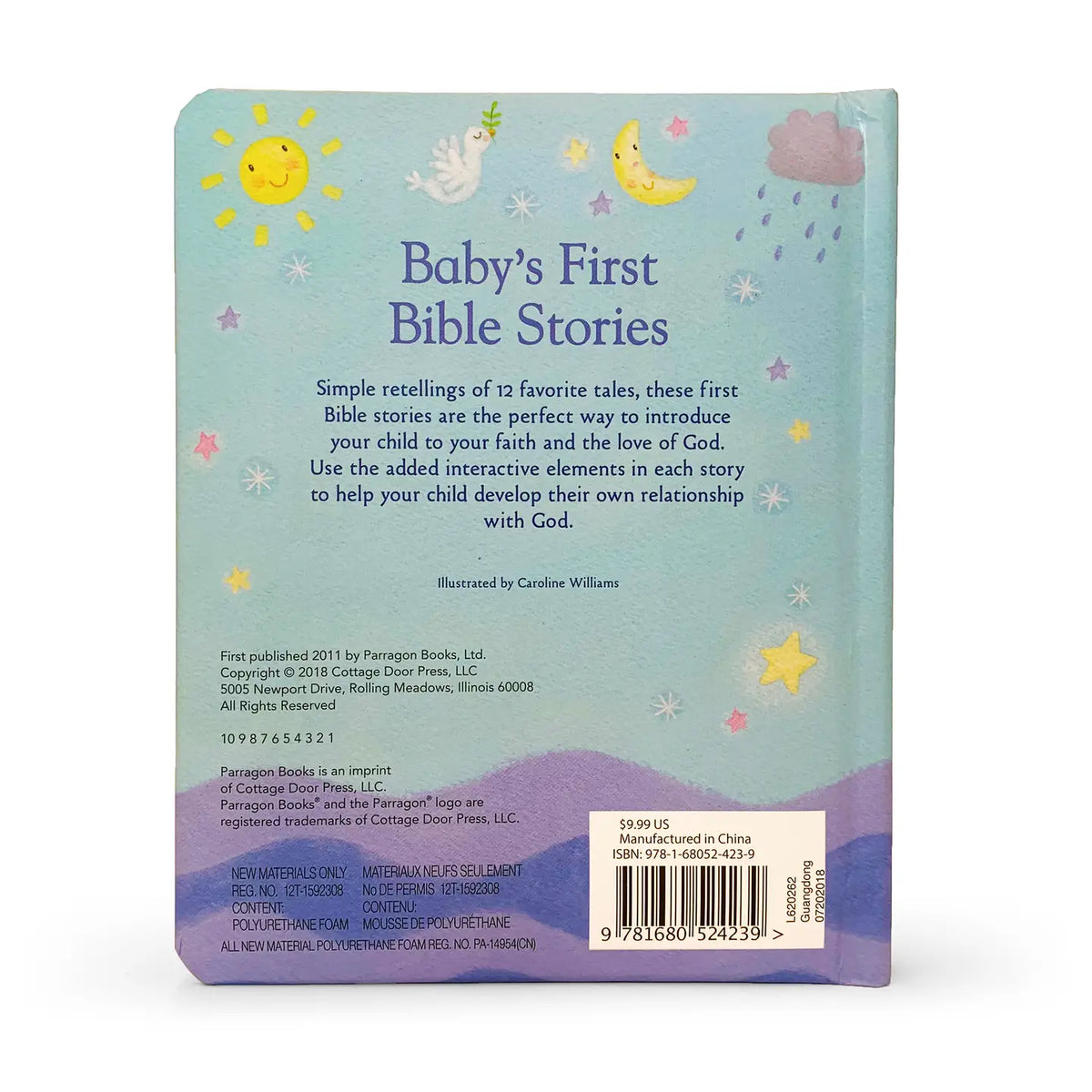 Baby’s First Bible Stories Keepsake Board Book