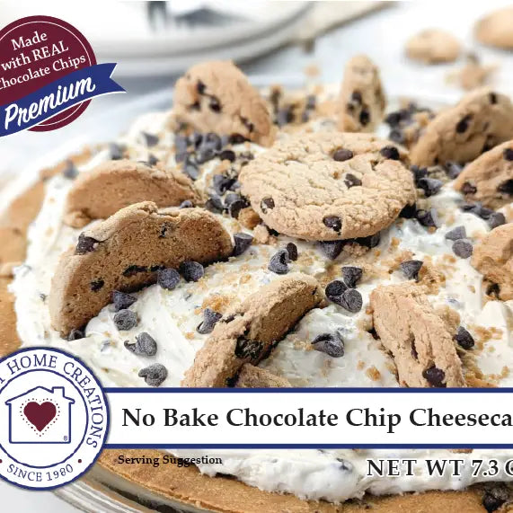 No Bake Chocolate Chip Cheesecake Mix