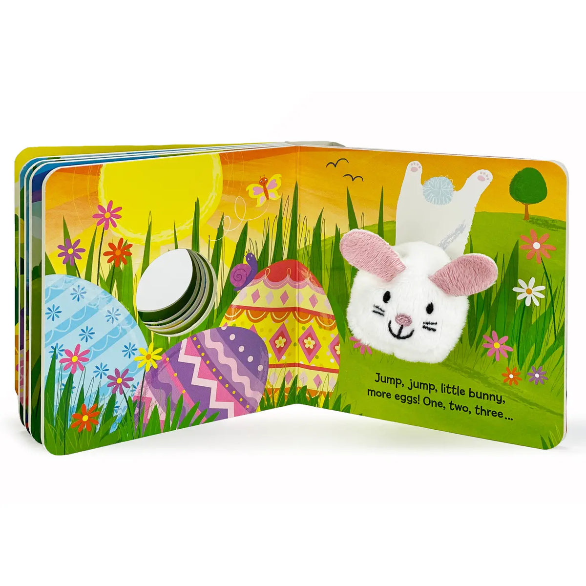 Hippity Hoppity Little Bunny Finger Puppet Book