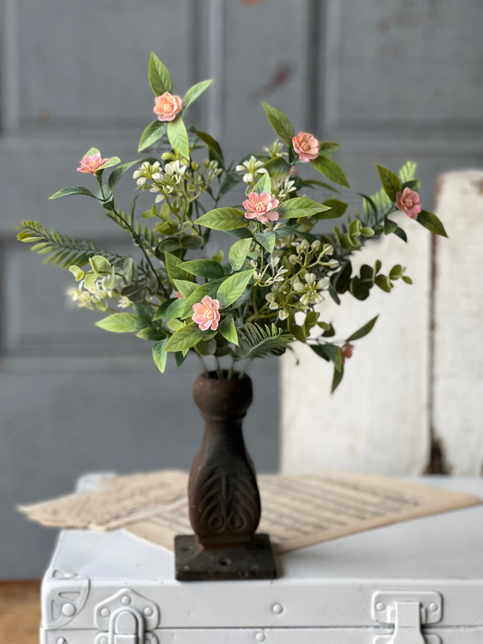 Blanche Blooms Bush - Pink