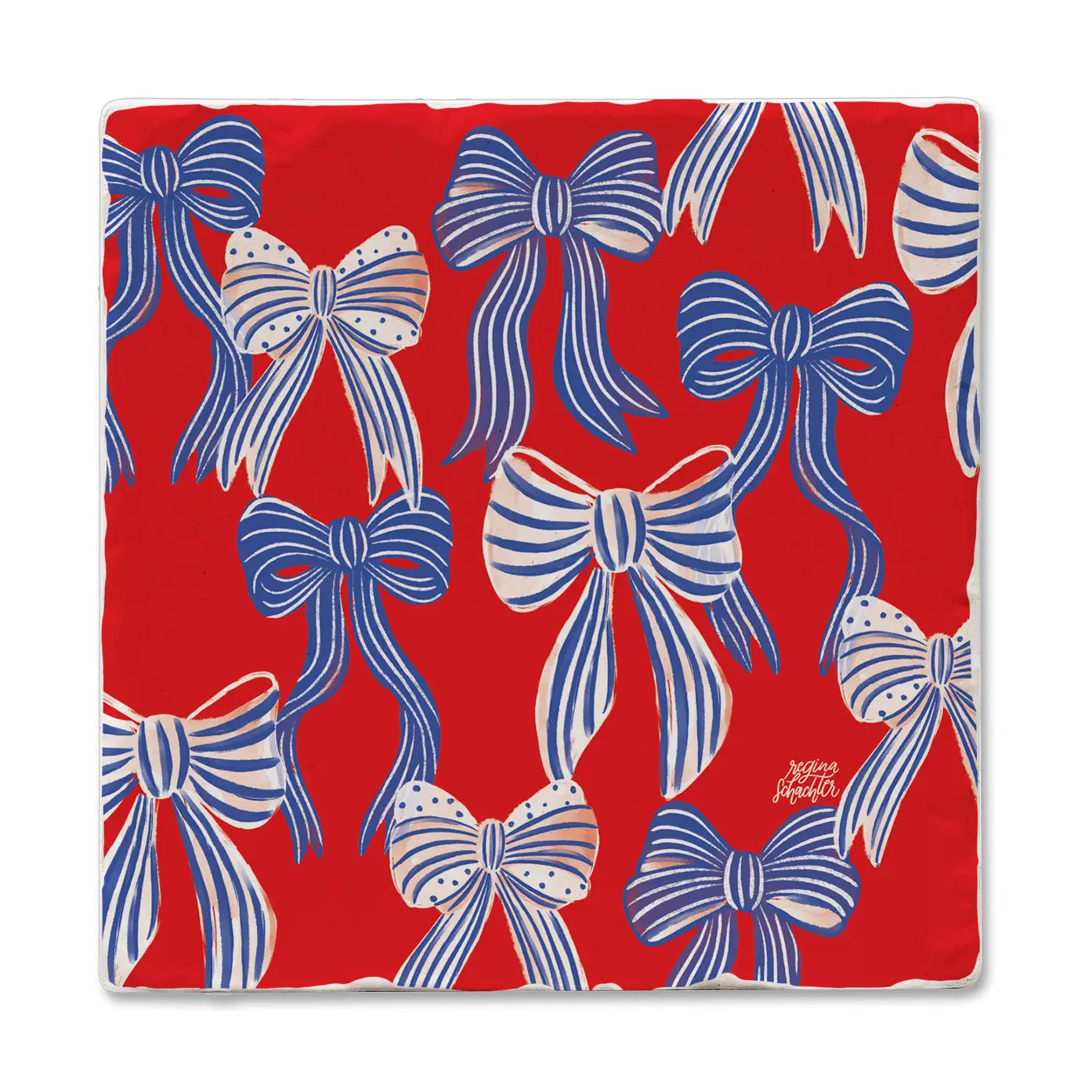 Americana Bows Coaster