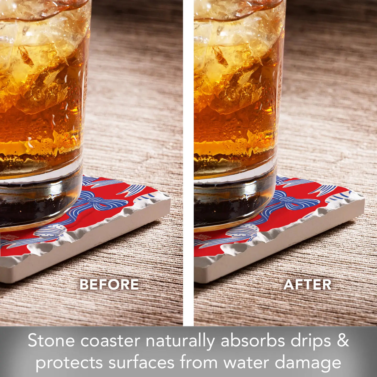 Americana Bows Coaster