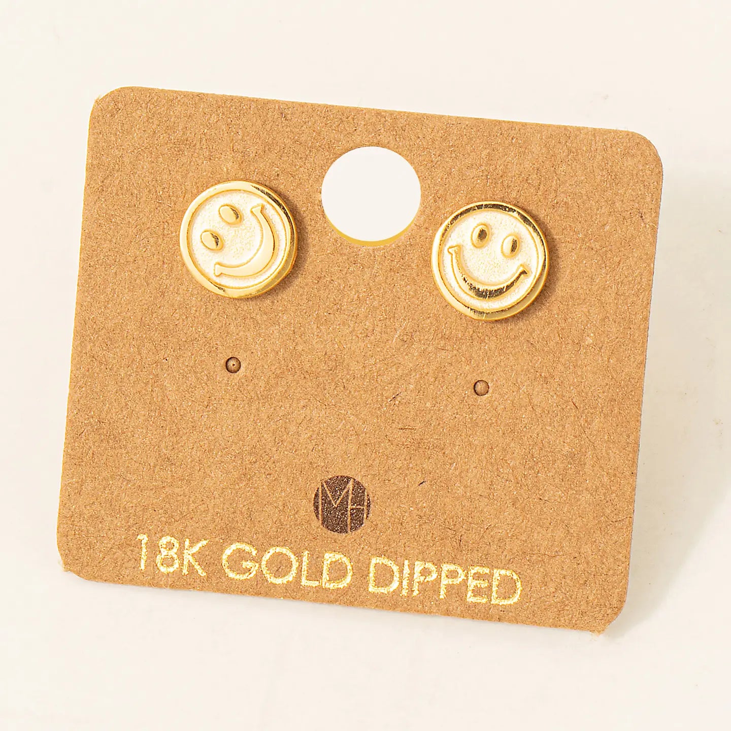 Smiley Face Stud Earrings