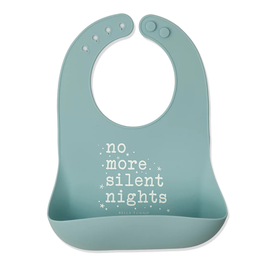 No More Silent Nights Wonder Bib