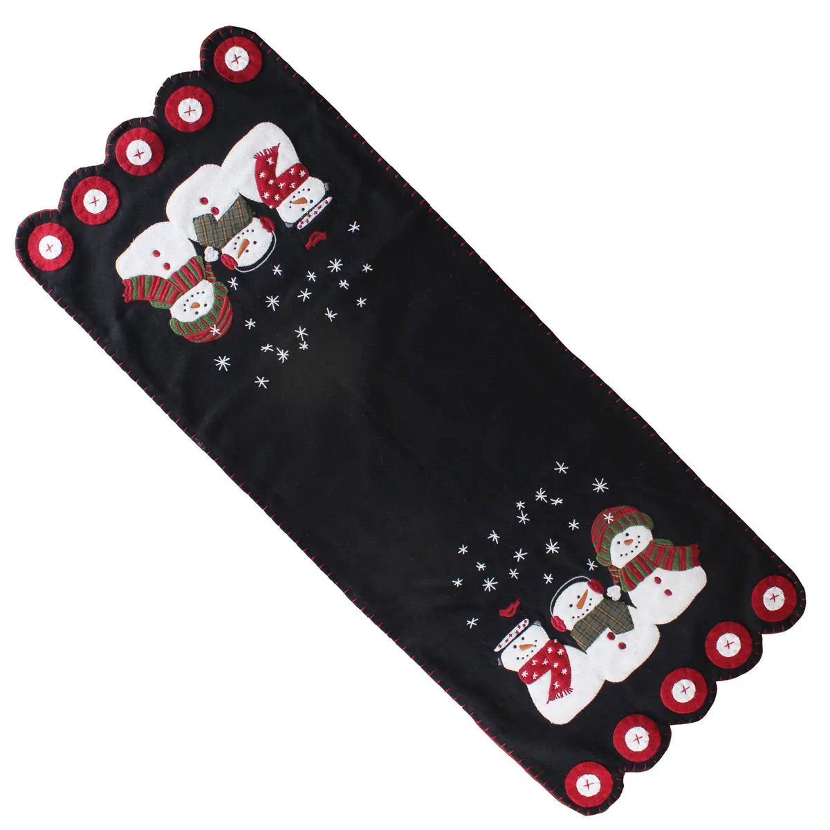 Snow Friends Table Runner