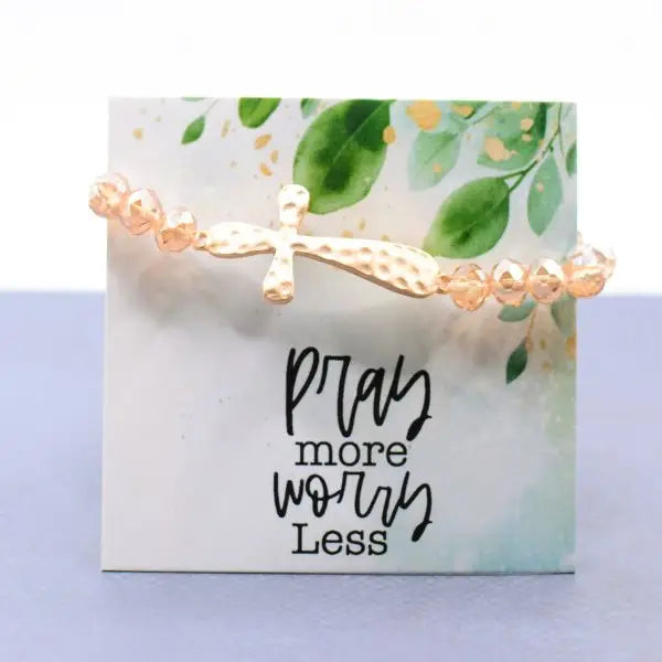 Prayer Cross Bracelet