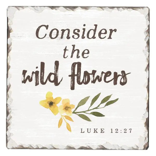Consider the Wildflowers Coaster