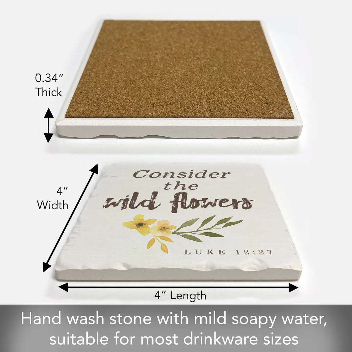Consider the Wildflowers Coaster