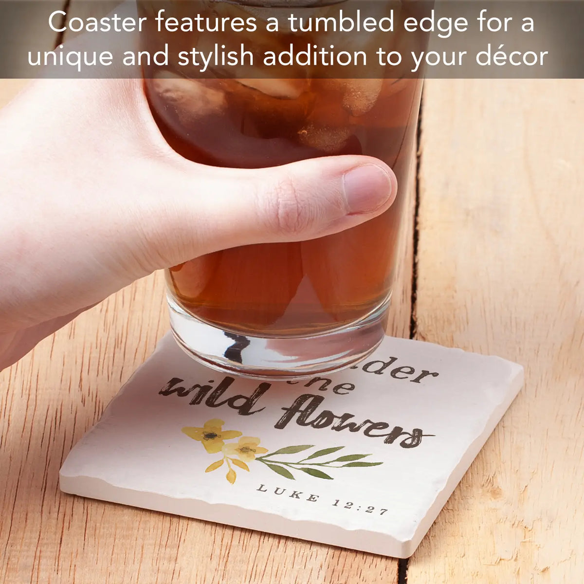 Consider the Wildflowers Coaster