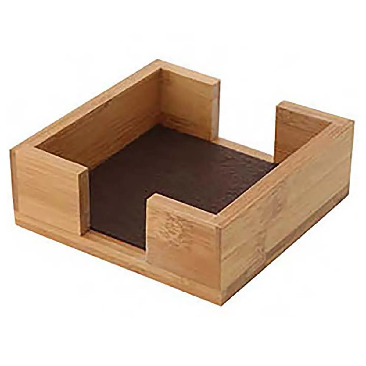 Bamboo Square Coaster Holder