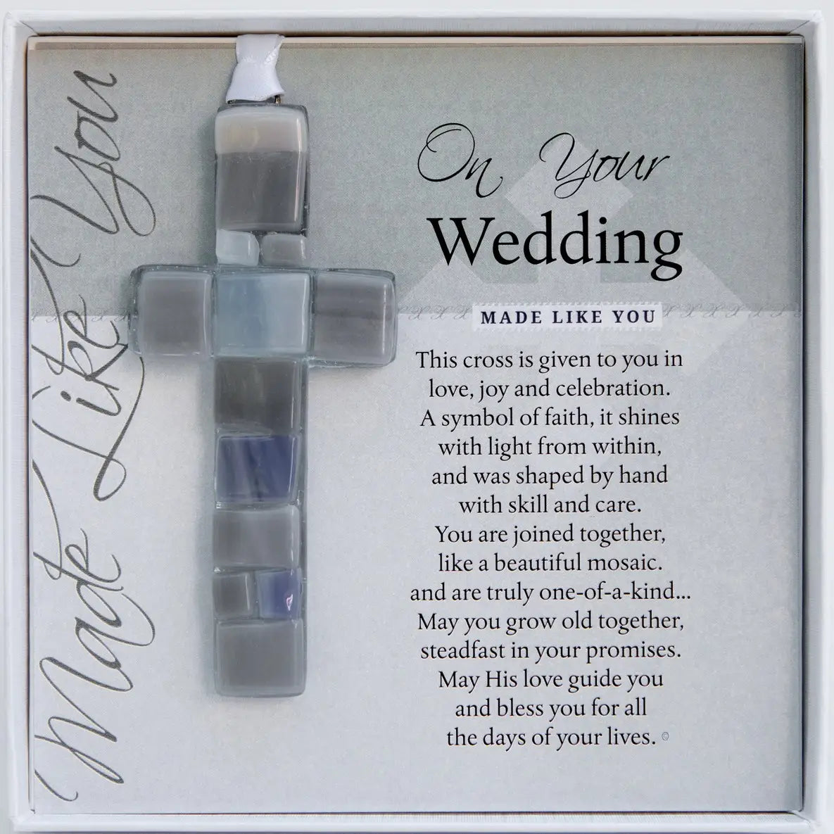 Wedding Day Mosaic Cross