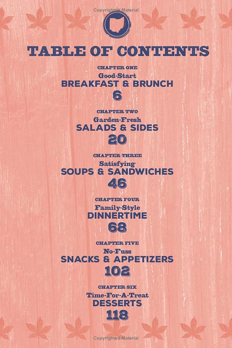 Ohio Cooks Recipe Book