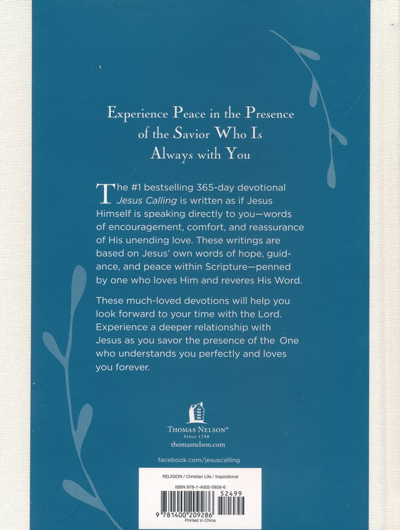 Jesus Calling: Enjoying Peace in His Presence