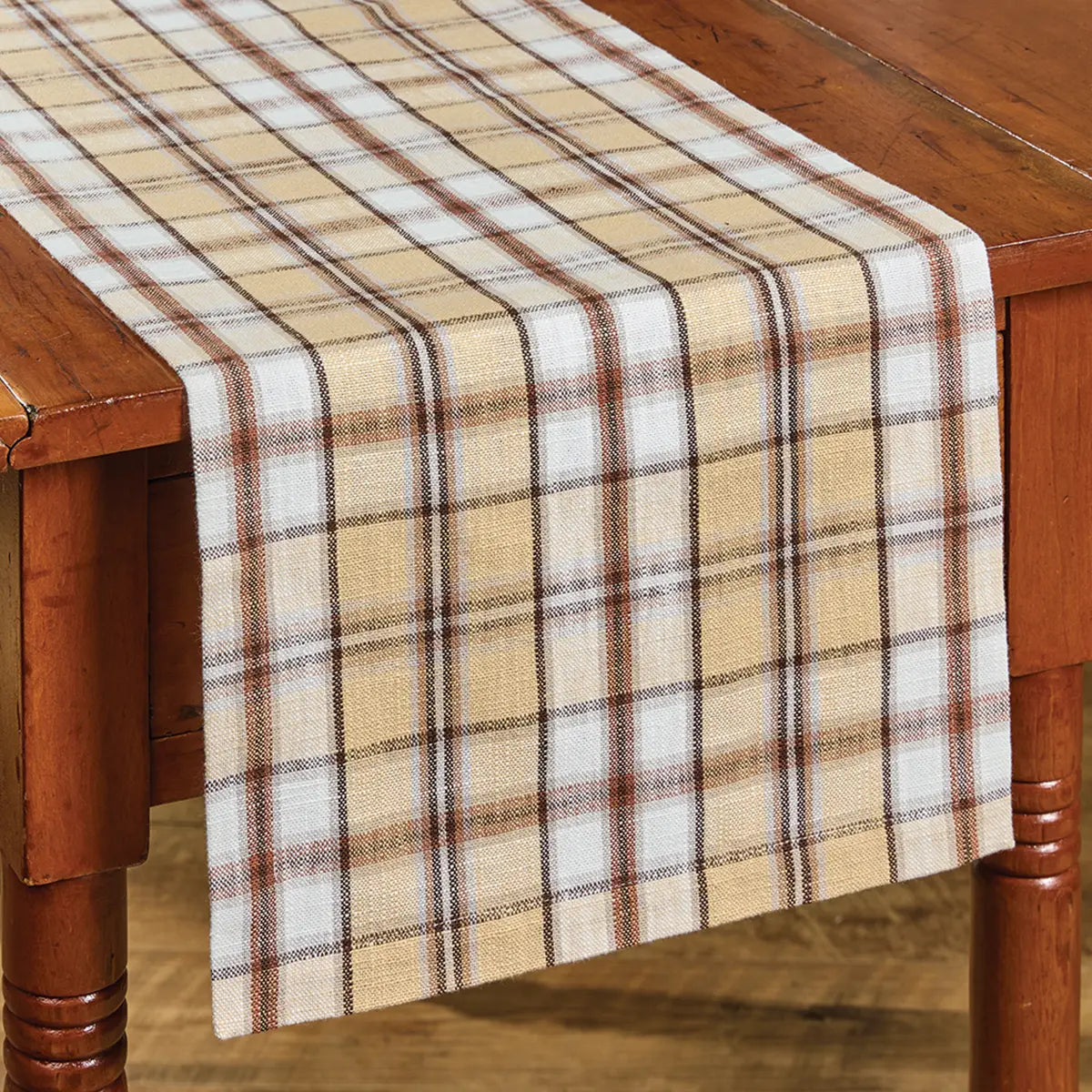 Hadley Plaid 36” Runner