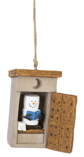 S’mores Outhouse Ornament