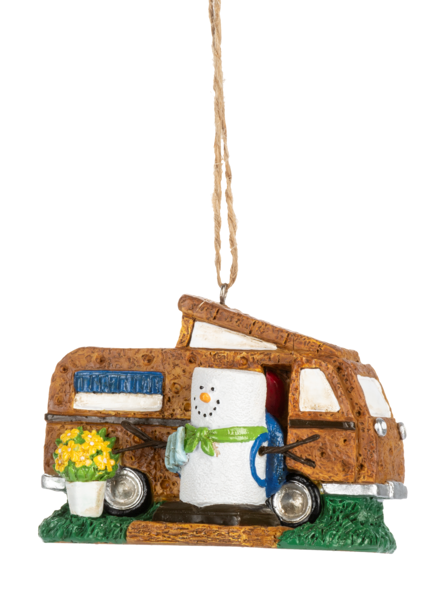 S’mores Camper Ornament - 2 Styles