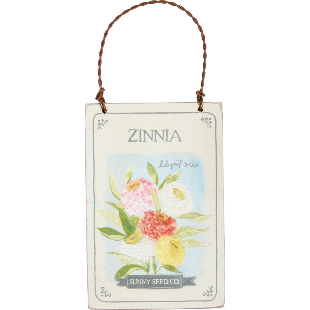 Flower Seed Packet Ornaments- 6 Styles