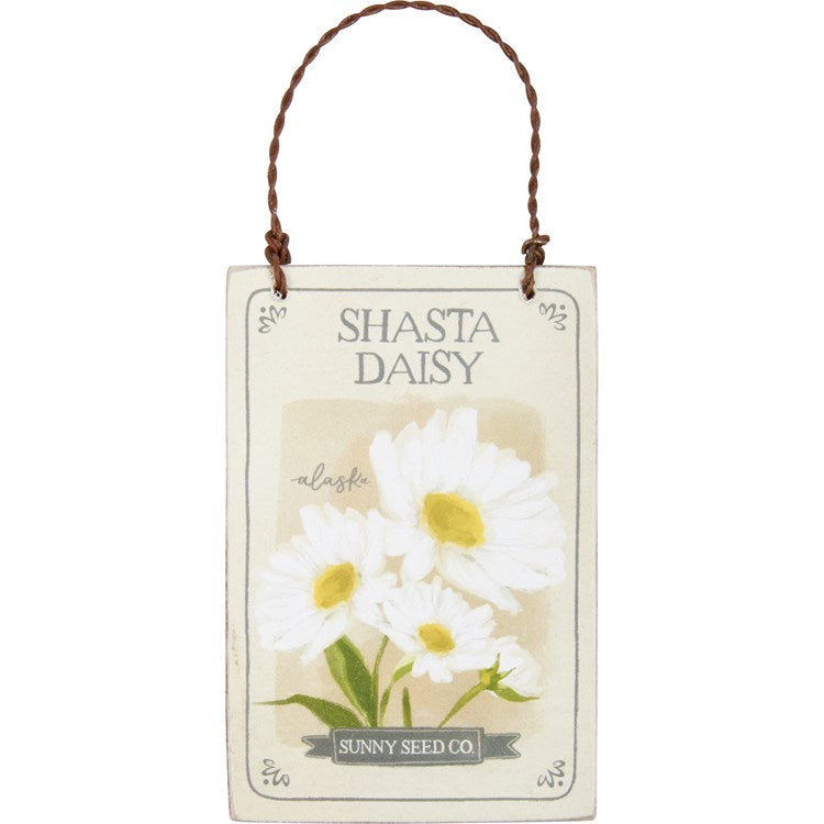 Flower Seed Packet Ornaments- 6 Styles