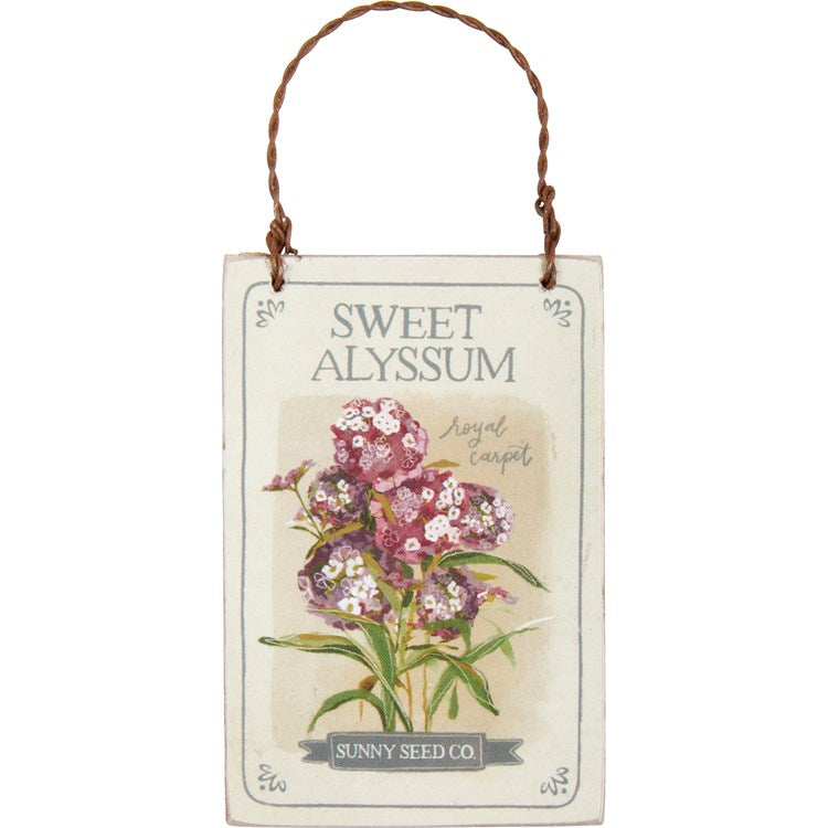 Flower Seed Packet Ornaments- 6 Styles