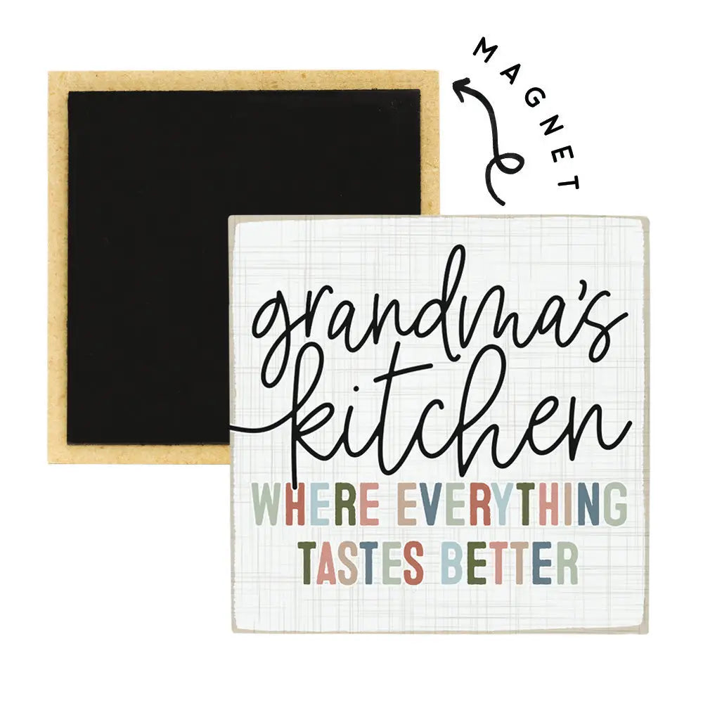 Grandma’s Kitchen Square Magnet