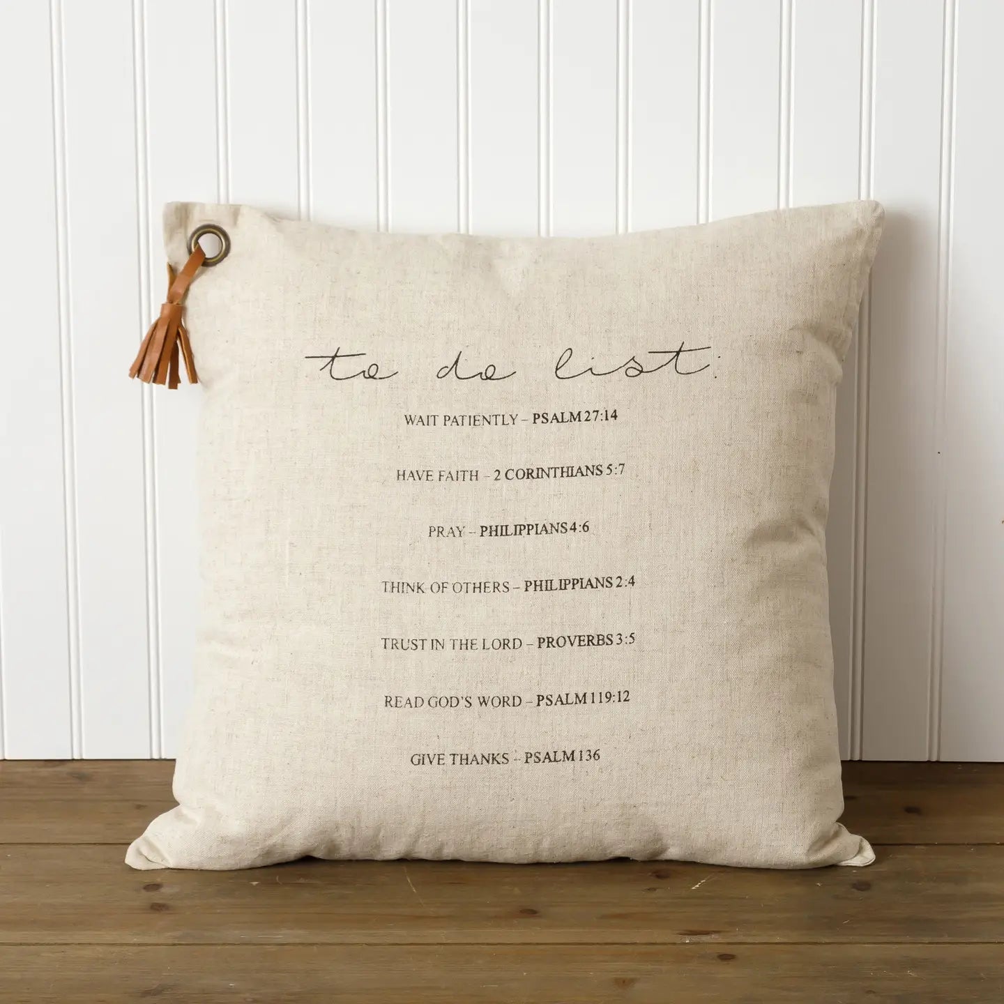 To Do List Pillow