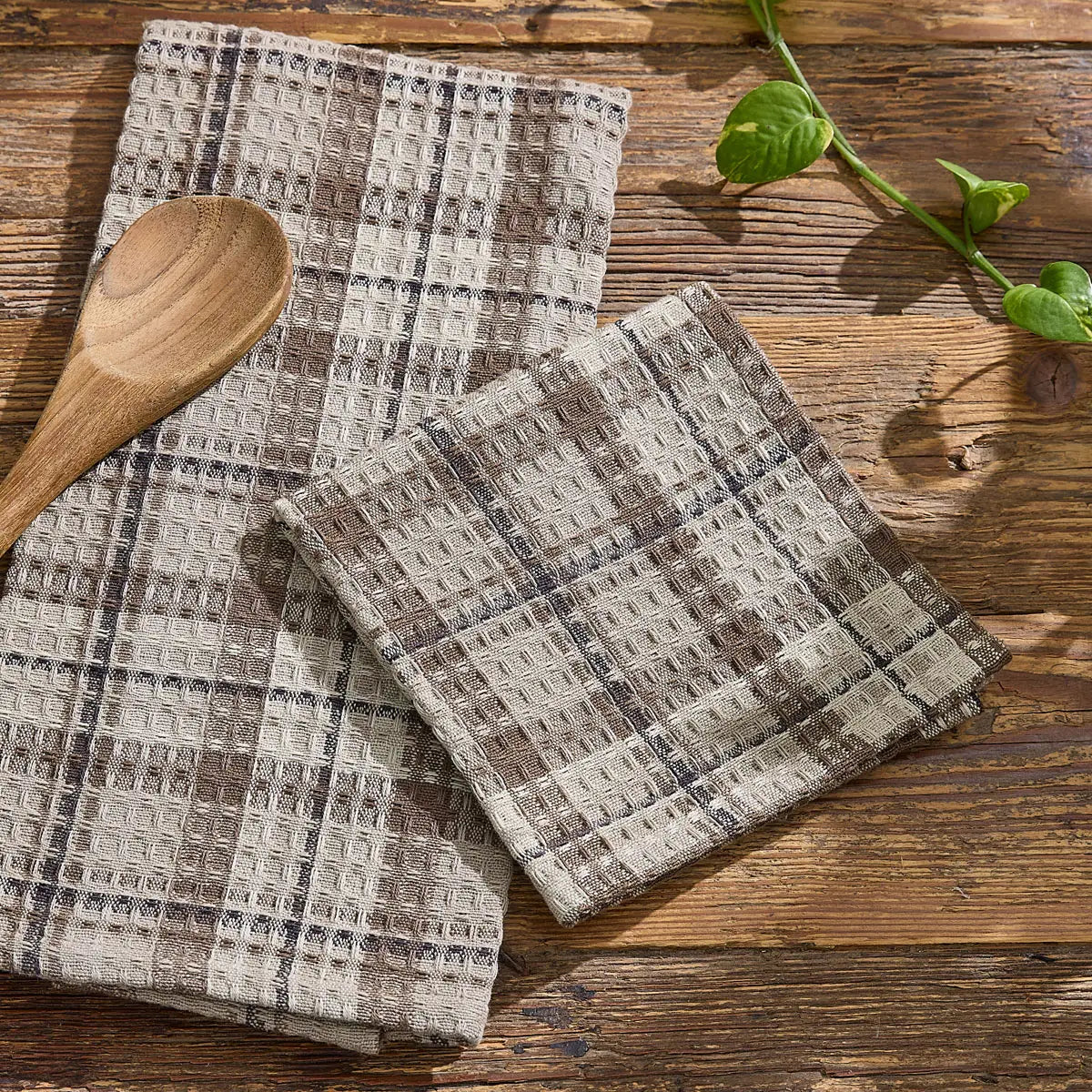 Plains Plaid Dishcloth