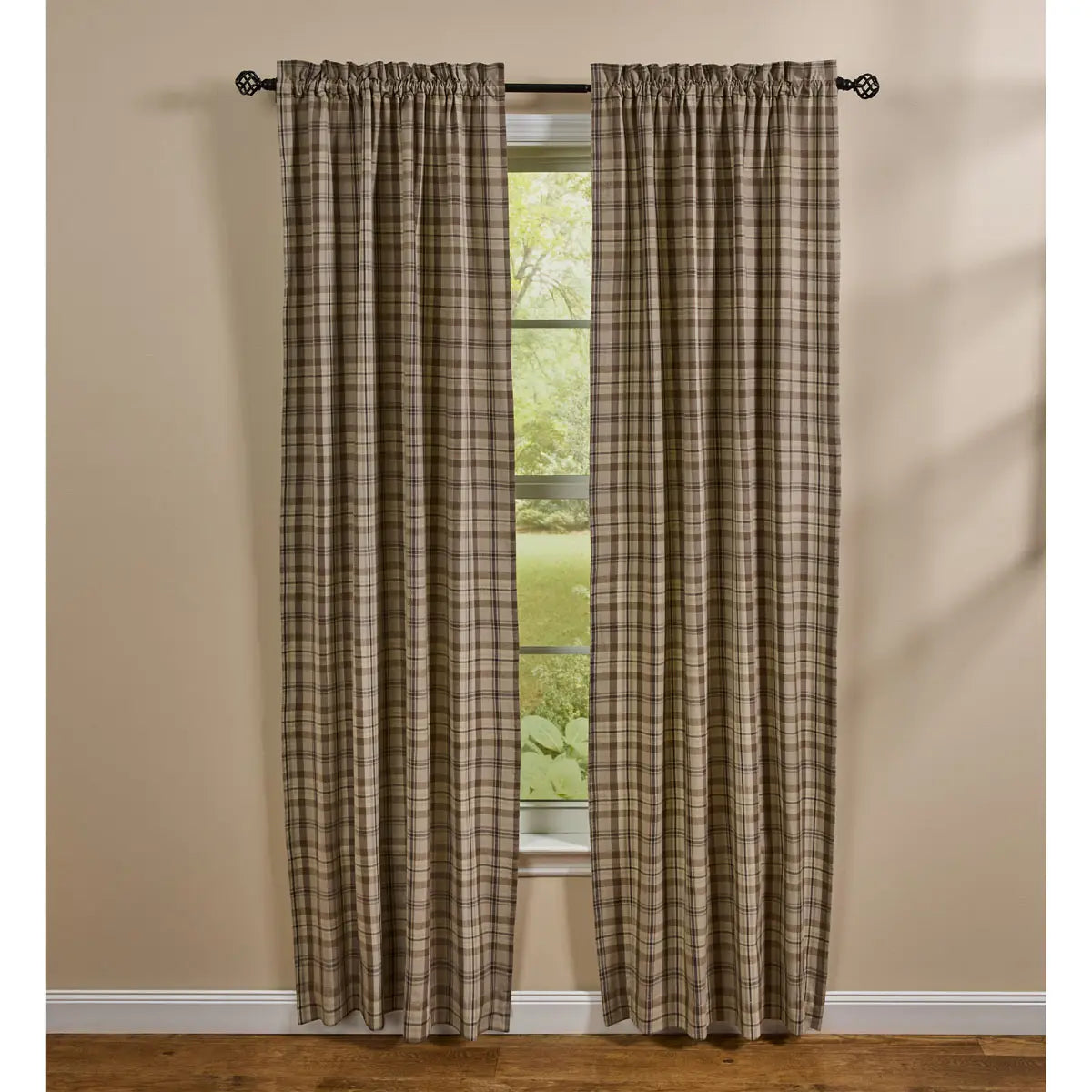 Plains Plaid 84” Lined Panels