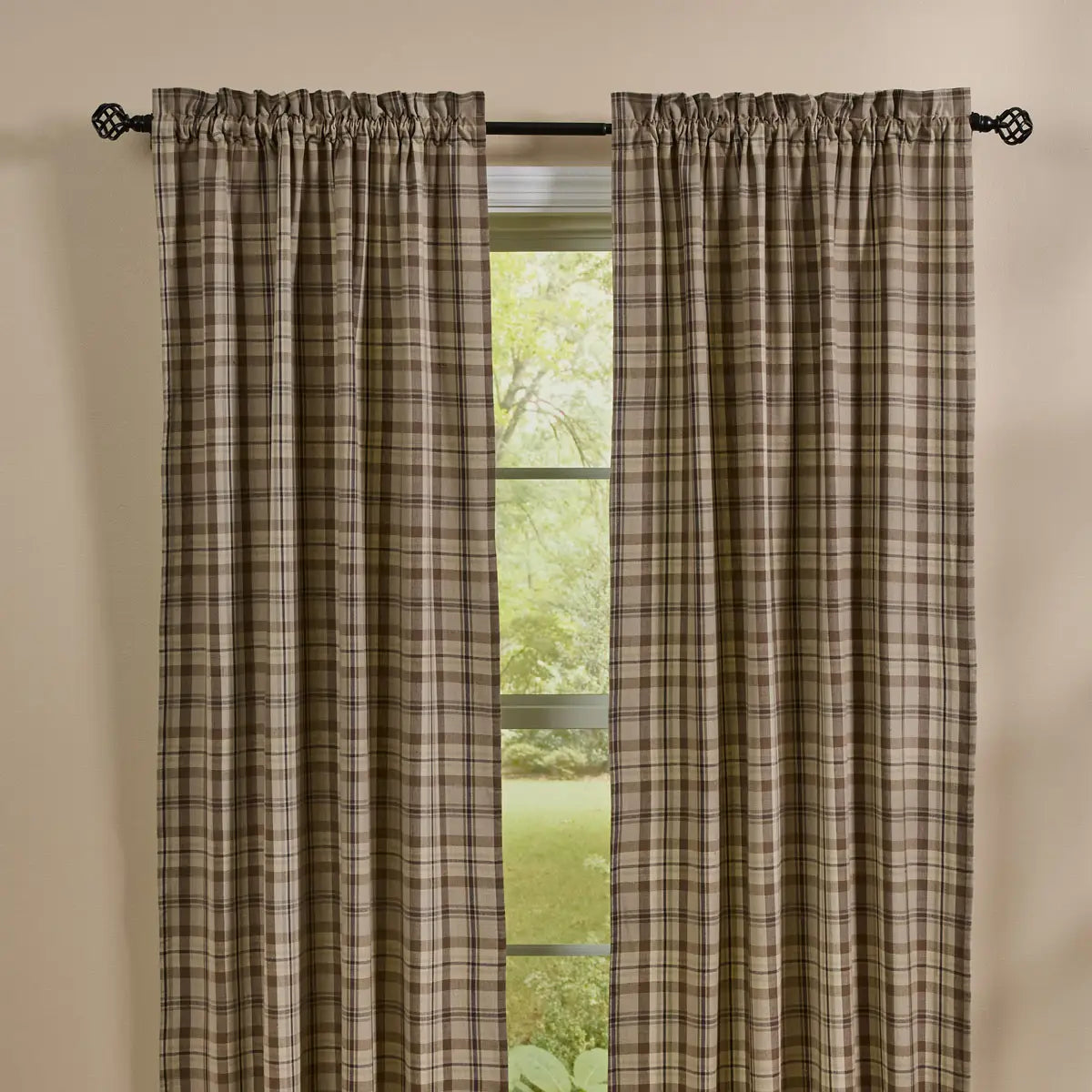 Plains Plaid 84” Lined Panels