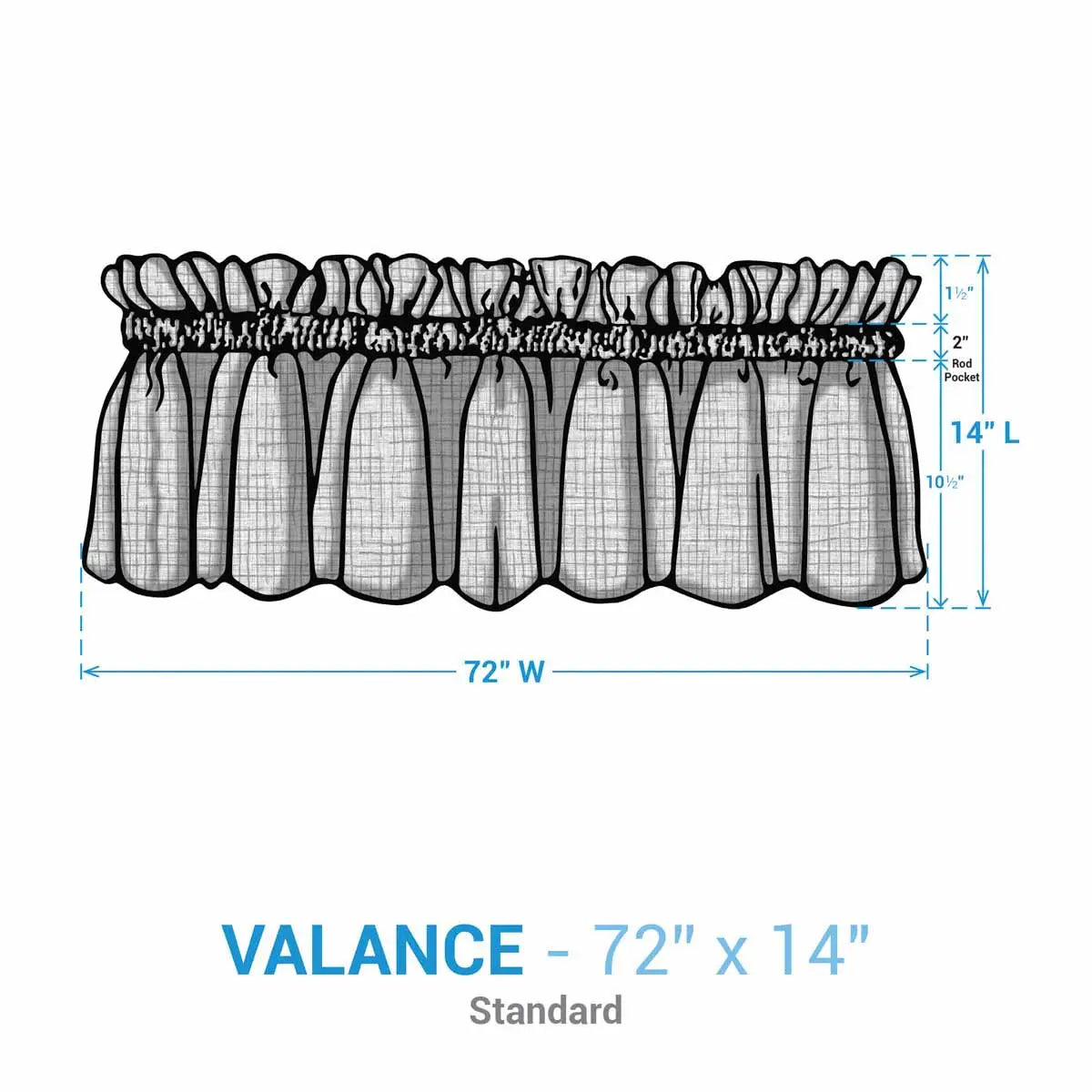 Plains Plaid Valance