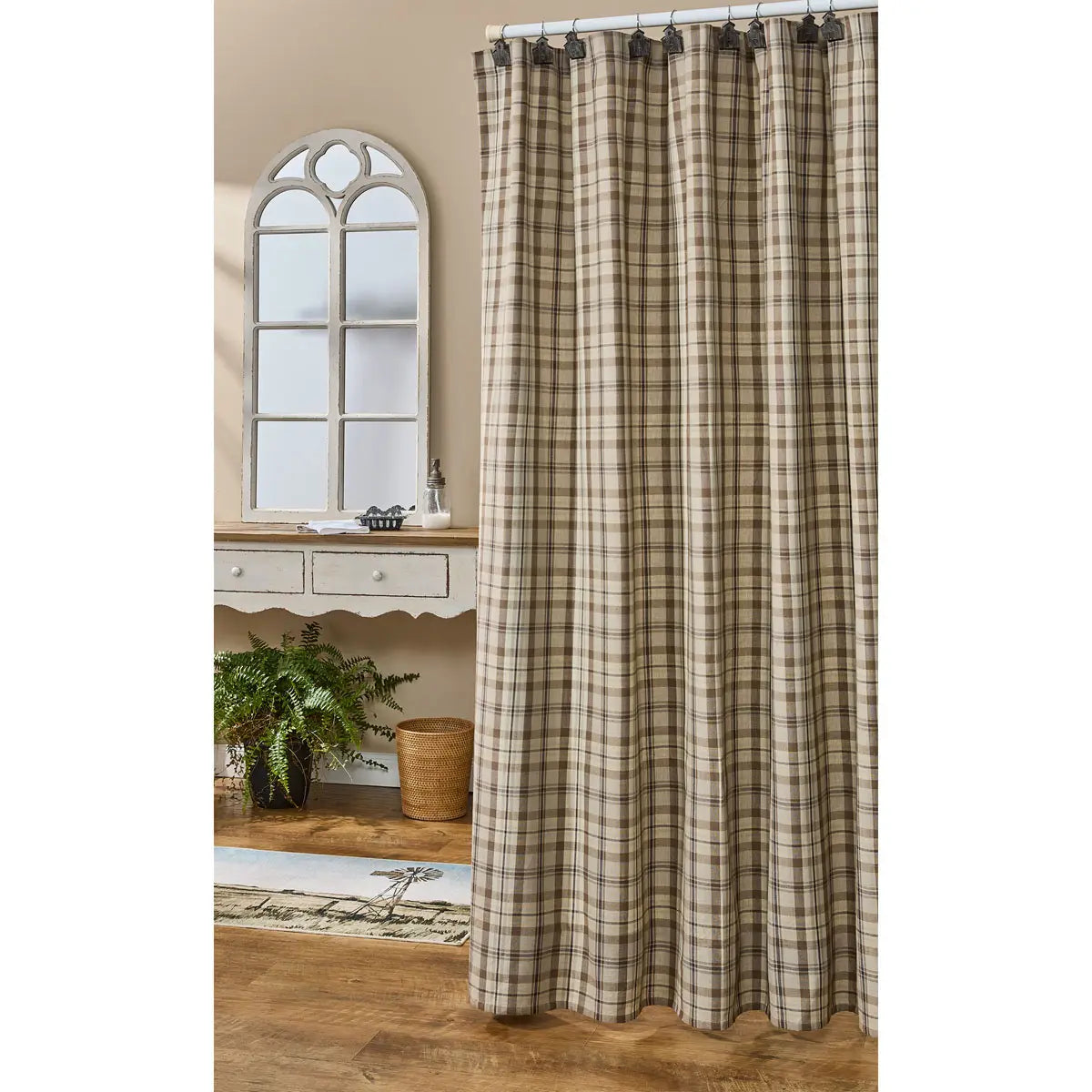 Plains Plaid Shower Curtain