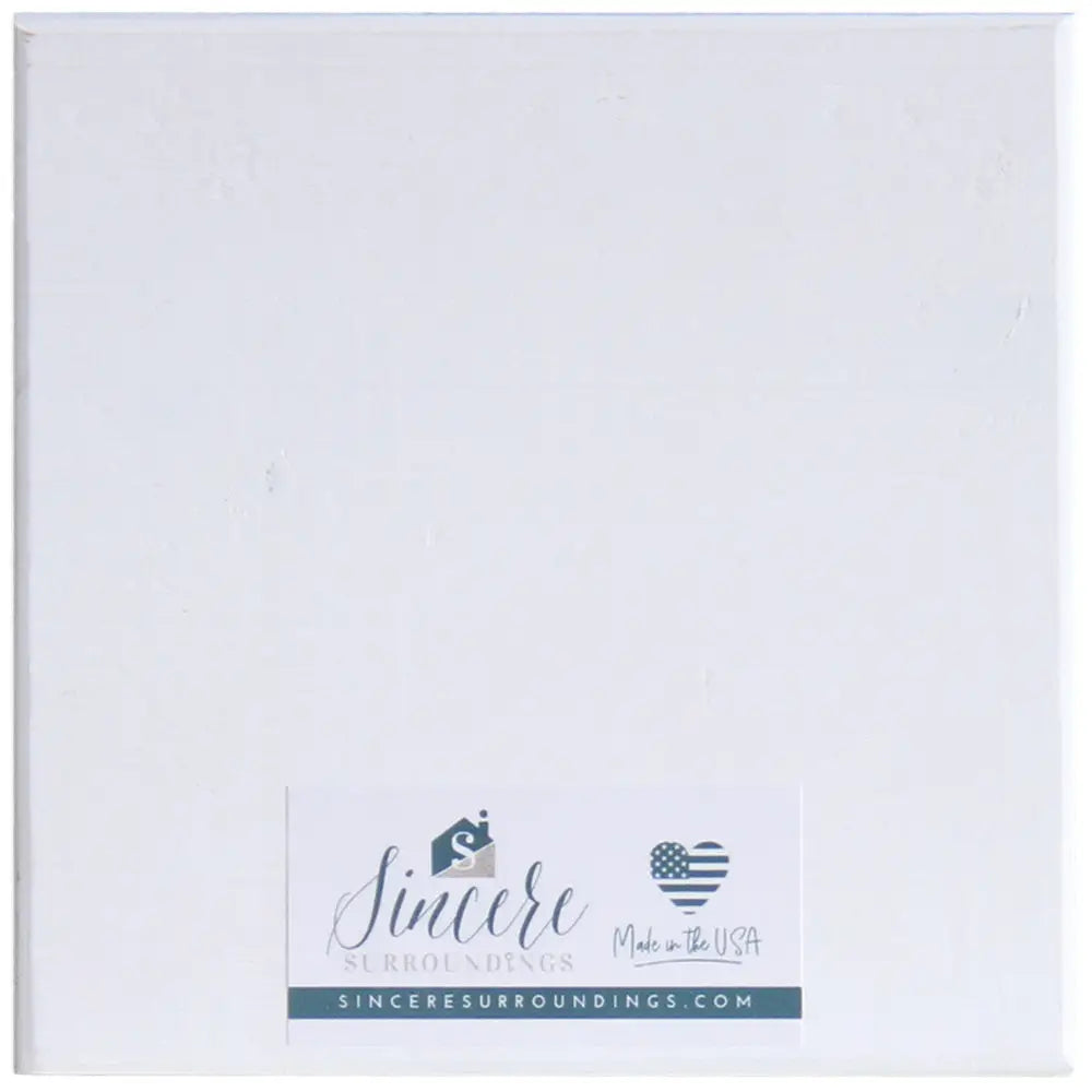 Grow with Love wood block sign