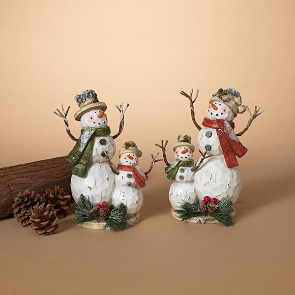 Snowman Mother & Baby - 2 Styles