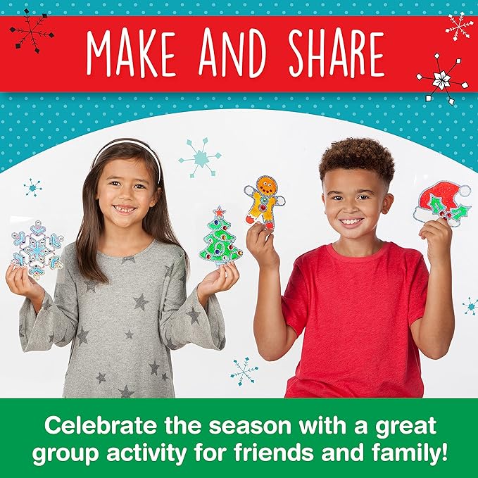 Holiday Sparkle Window Art Kit