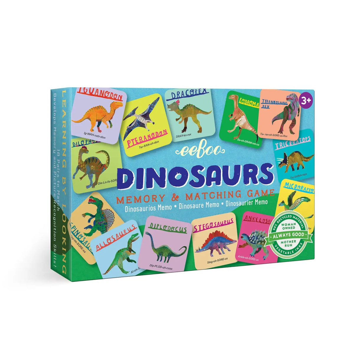 Dinosaurs Little Memory &amp; Matching Game