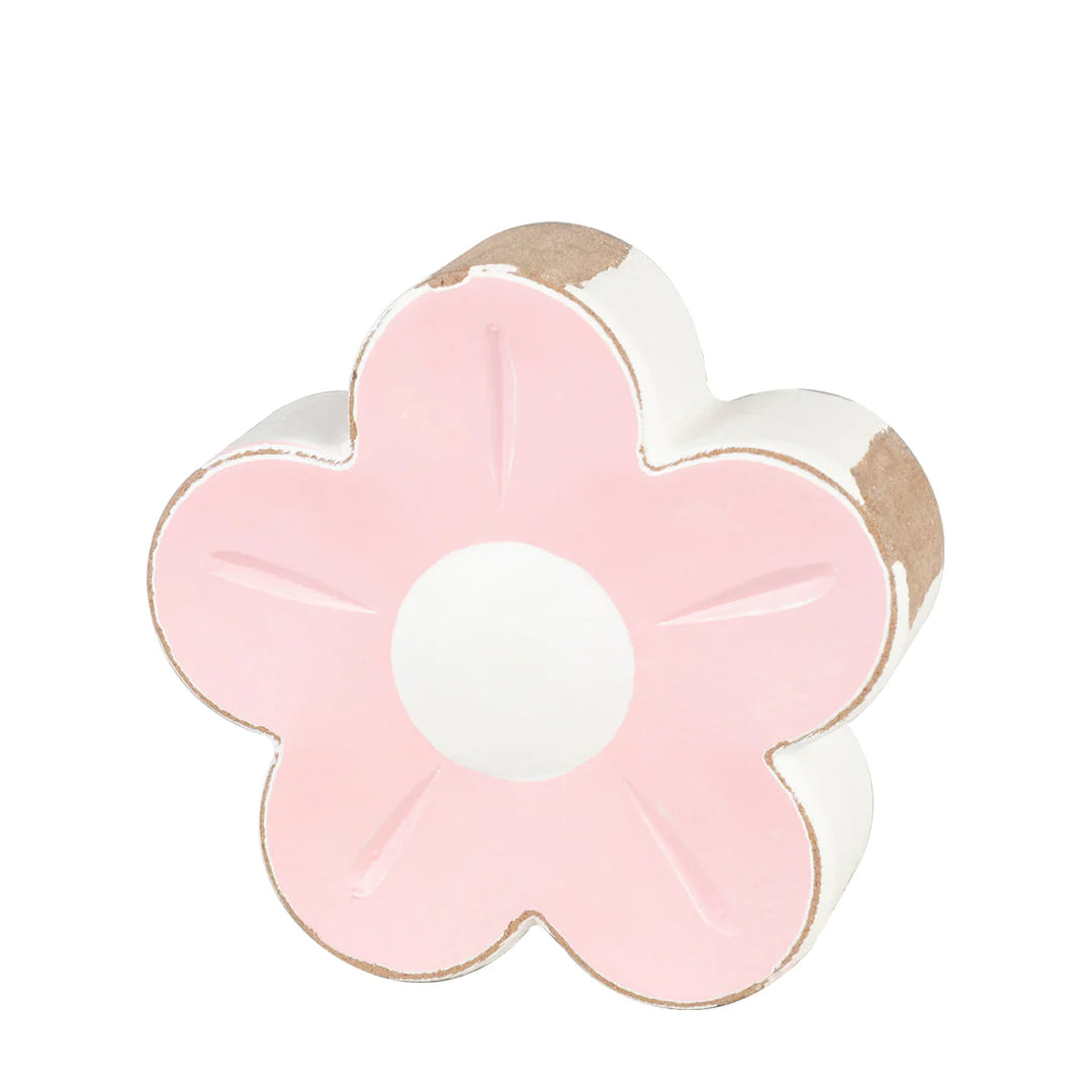 Small Blush Poppy Flower Head